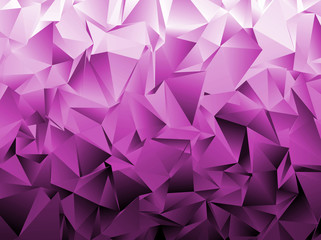 Obraz premium Abstract Low-Poly triangular modern background