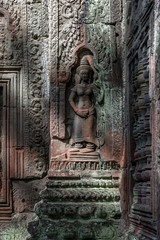 Tempelt&auml;nzerin in Angkor Wat