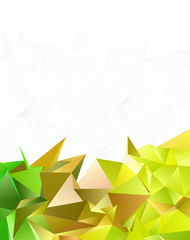 Abstract Low-Poly triangular modern background