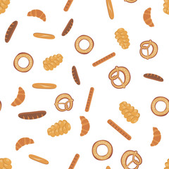 Bright colored seamless pattern