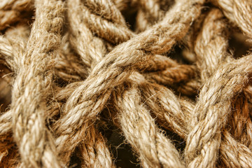 background of the ropes