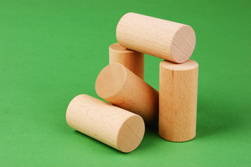 figures for the Russian game kubb