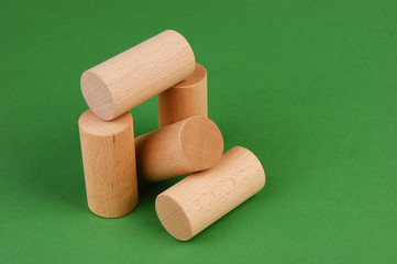 figures for the Russian game kubb