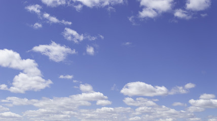Cotton White Clouds Blue Sky’s