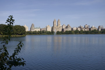 Fototapeta na wymiar New York, skyline from Central Park
