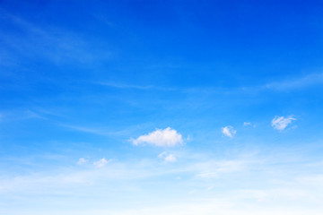 blue sky with cloud