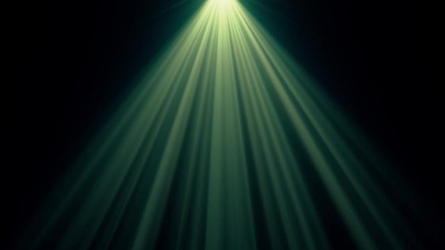 green heaven light rays from above soft optical lens flares shiny animation art background - new quality natural lighting lamp rays shiny effect dynamic colorful holiday bright video footage