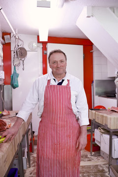 Portrait of a butcher 