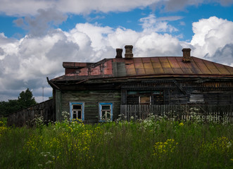 The Russian village. Rostov the Great. Russia