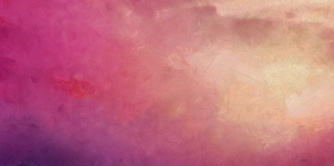 Detailed close-up grunge abstract background. Dry brush strokes hand drawn oil painting on canvas texture. Creative pattern for graphic work, web design or wallpaper.  Can be use as vintage print.