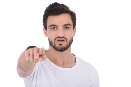 shocked man