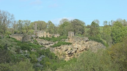 Die Klosterruine Ober-Werbe
