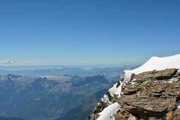 Naklejka premium The way to Mont Blanc