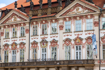 Obraz premium Narodnie galerie in Prague, Czech republic