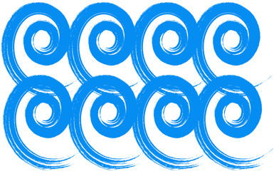 Fondo de olas azules.