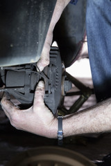 Obraz premium disco mecánico 