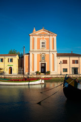 Fototapeta na wymiar San Giacomo church, cesenatico, Italy.