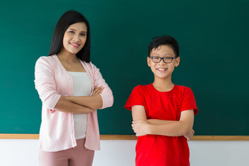 teacher and student