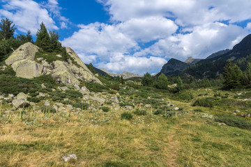 Amazing Landscape of Yalovarnika  peaks and Begovitsa River Valley, Pirin Mountain, Bulgaria