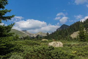 Amazing Landscape of Yalovarnika  peaks and Begovitsa River Valley, Pirin Mountain, Bulgaria