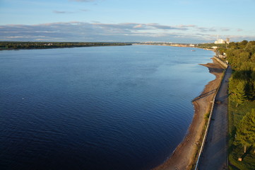 The River Kama. Perm. Russia