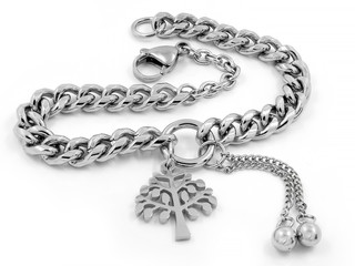 Bracelet for Women - Symbol Tree of Life - Stainless Steel