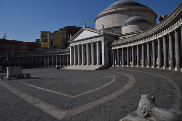 napoli, piazza plebiscito