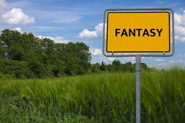 FANTASY - Bilder mit Wörtern aus dem Bereich FILM, Wort, Bild, Illustration