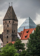 Obraz premium ulm at the Danube, 