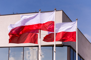 flaga flagi Polski