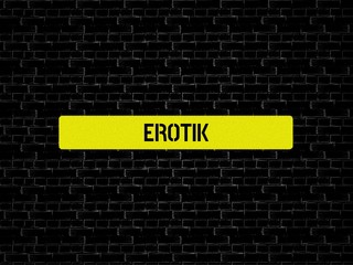 EROTIK - Bilder mit Wörtern aus dem Bereich FILM, Wort, Bild, Illustration