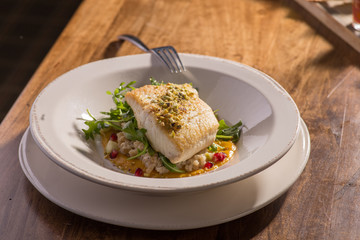 Halibut Dinner
