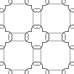 Retro ornamental seamless pattern. Vintage template for design