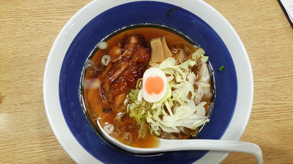 Japanese ramen is good smell and very yummy