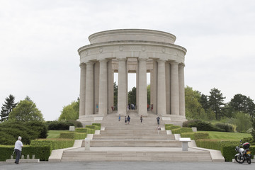 Fototapeta premium Mémorial américain de la Butte de Montsec