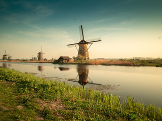 Windmill at Kinderdijk Netherlands