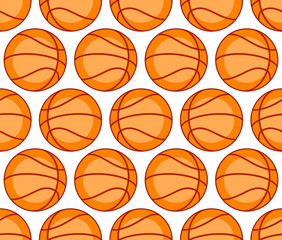 Basketball ball pattern