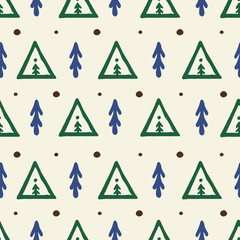 Ethnic scandinavian seamless pattern for background, textile, wrapper. Arrow, heart, dots.