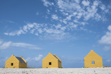 Slave Huts of Bonaire Caribbean