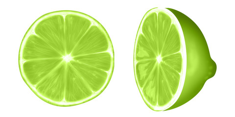 Illustration of a lime.