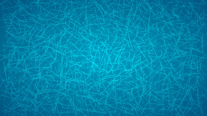 Abstract background of lines or scratches in light blue colors.