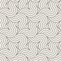 Vector seamless pattern. Modern stylish abstract texture. Repeating geometric tiles