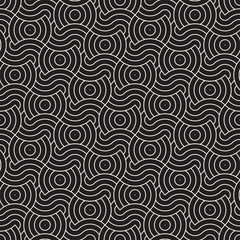 Vector seamless pattern. Modern stylish abstract texture. Repeating geometric tiles