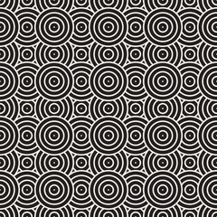 Vector seamless pattern. Modern stylish abstract texture. Repeating geometric tiles