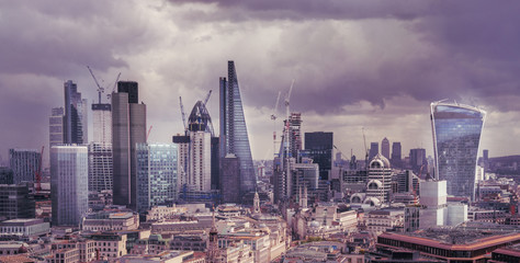 Fototapeta na wymiar London, England skyline
