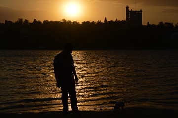 Paseo al atardecer 