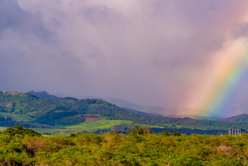 Rainbow over the Mountain