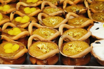 coconut custard is delicious at street food