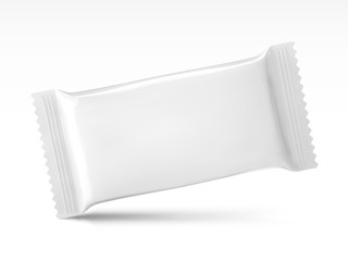Blank snack package design