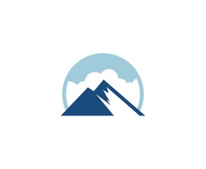Fototapeta na wymiar Mountain logo
